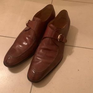 GUCCI mens monk strap size 45